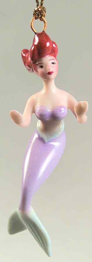 Under the Sea Ornament Tree Sister Mermaid Lavender - No Box by Lenox-1