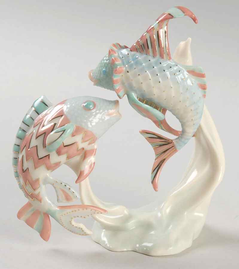 Parvaneh Holloway Figurines Ocean Treasures Tropical Fish - Boxed by Lenox-1