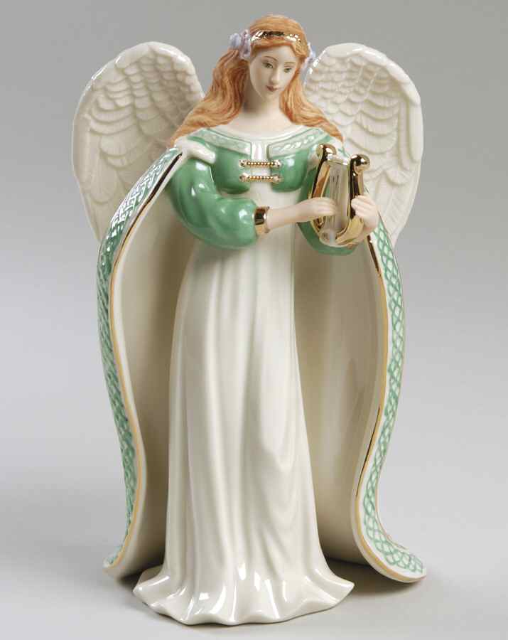 St Patricks Day Figures Angel Of Ireland - Boxed by Lenox-1