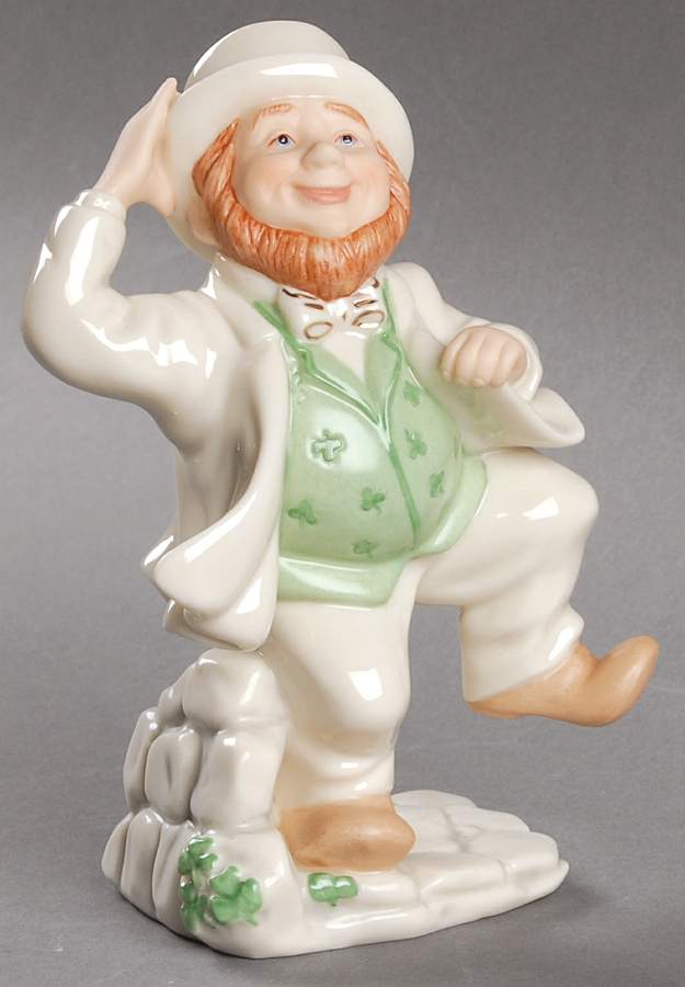 St Patricks Day Figures Leprechaun's Jig - Boxed by Lenox-1