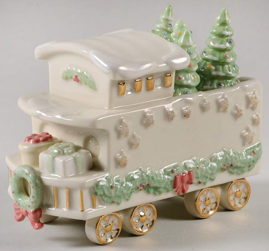 Holiday Traditions Collection Train Caboose-No Lettering - No Box by Lenox-1