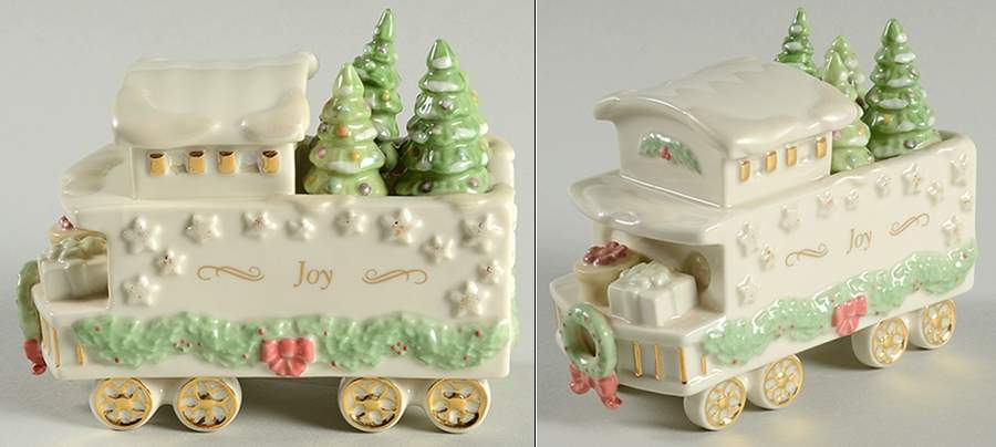 Holiday Traditions Collection Train Caboose - Joy - Boxed by Lenox-1