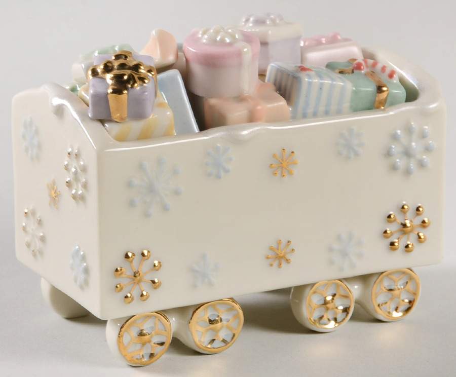 Holiday Traditions Collection Train Gift Car-No Lettering - No Box by Lenox-1