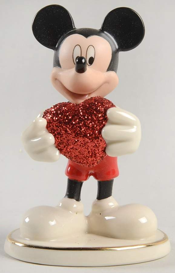 Best Wishes Mickey Love Struck Mickey - Boxed by Lenox-1