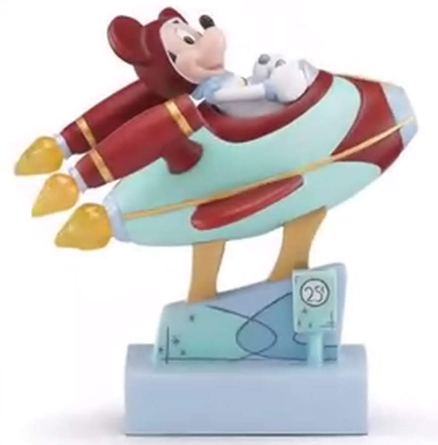 Mickey & Friends Mickey Goes To The Moon - Boxed by Lenox-1
