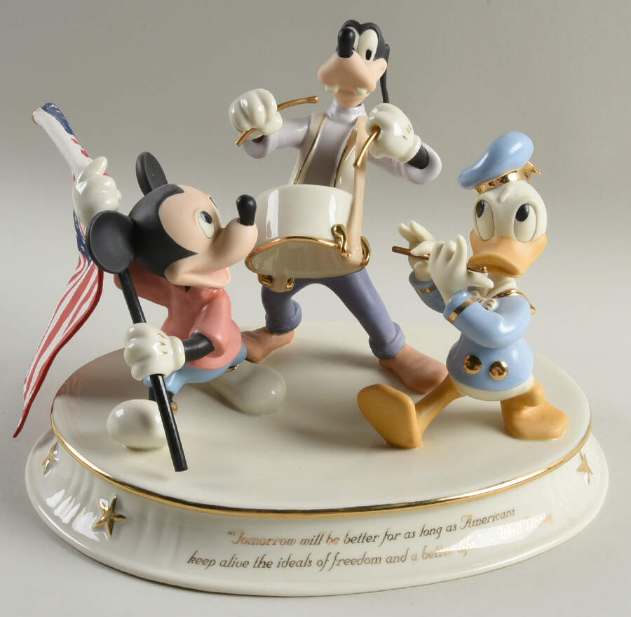 Mickey & Friends Spirit Of America - Boxed by Lenox-1