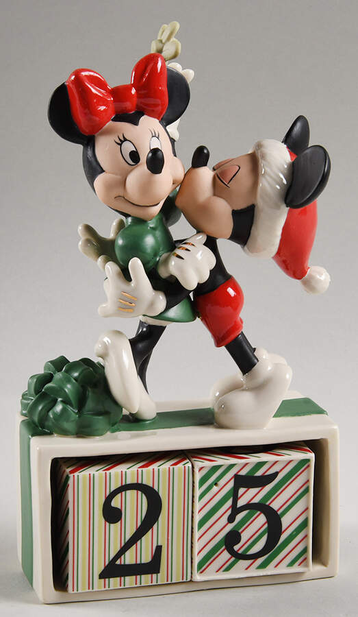 Mickey & Friends Mickey & Minnie Countdown To Christmas - No Box by Lenox-1