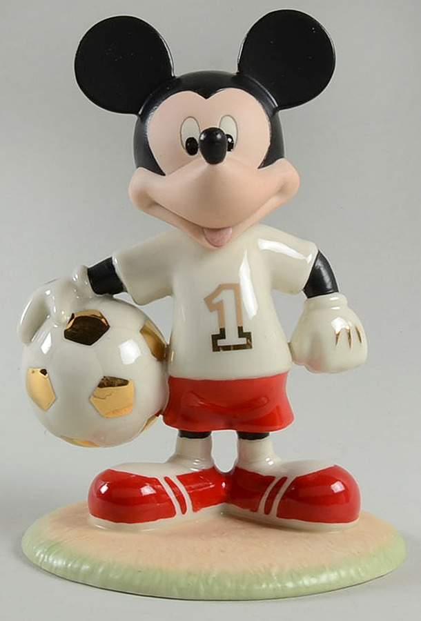 Mickey & Friends Soccer Star Mickey - Boxed by Lenox-1