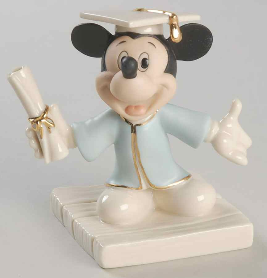 Best Wishes Mickey Mickey Graduation Day  - Boxed by Lenox-1