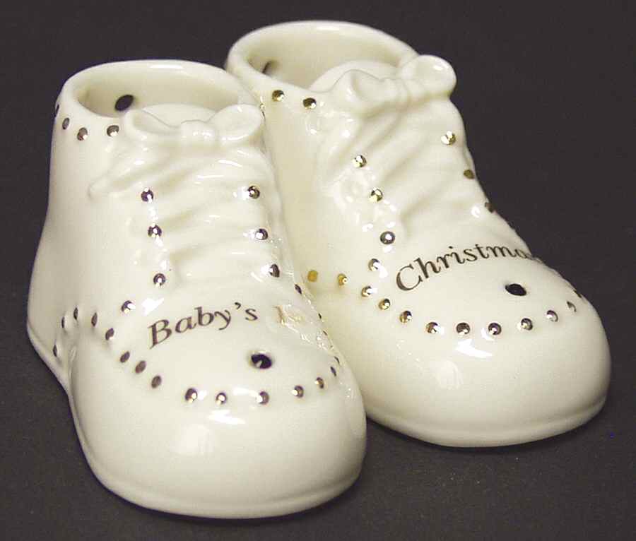 Baby's First Steps Ornaments January - With Box by Lenox-1
