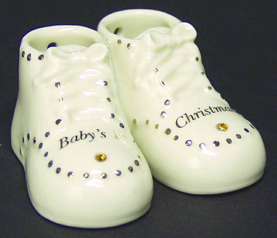 Baby's First Steps Ornaments November - No Box by Lenox-1