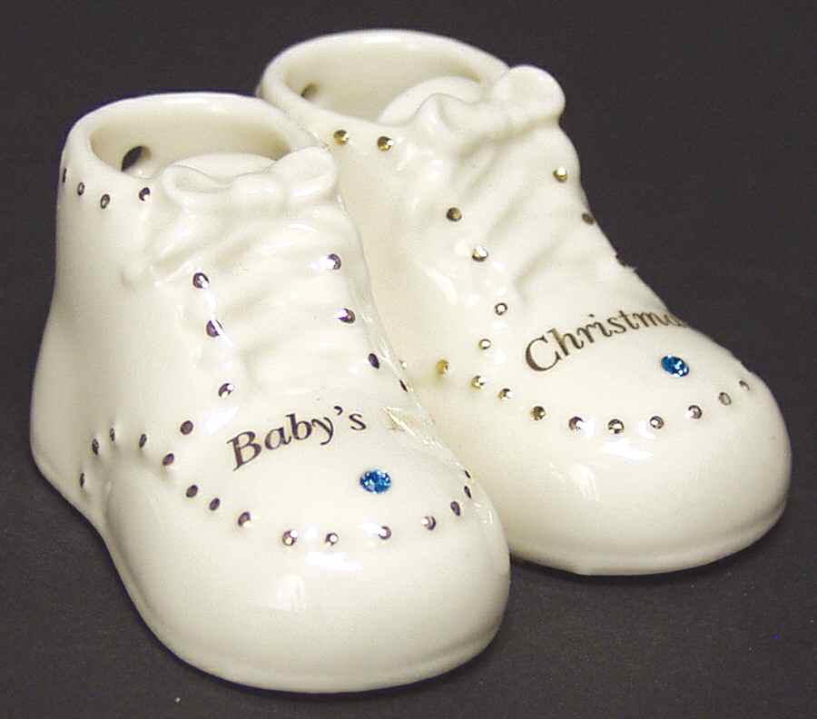 Baby's First Steps Ornaments December - Boxed by Lenox-1