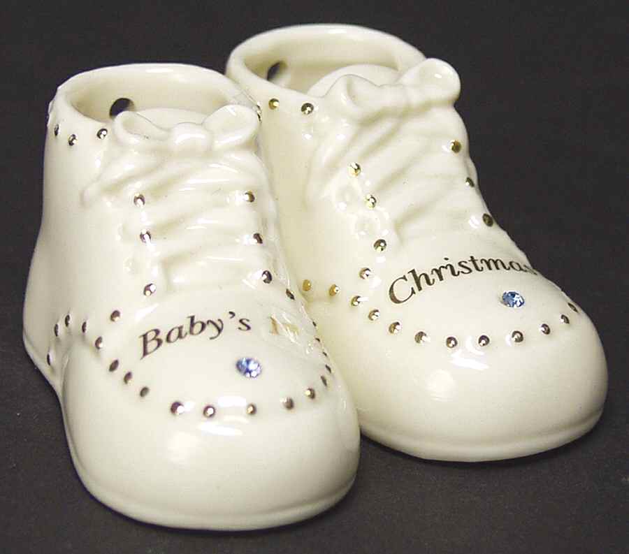 Baby's First Steps Ornaments March - Boxed by Lenox-1
