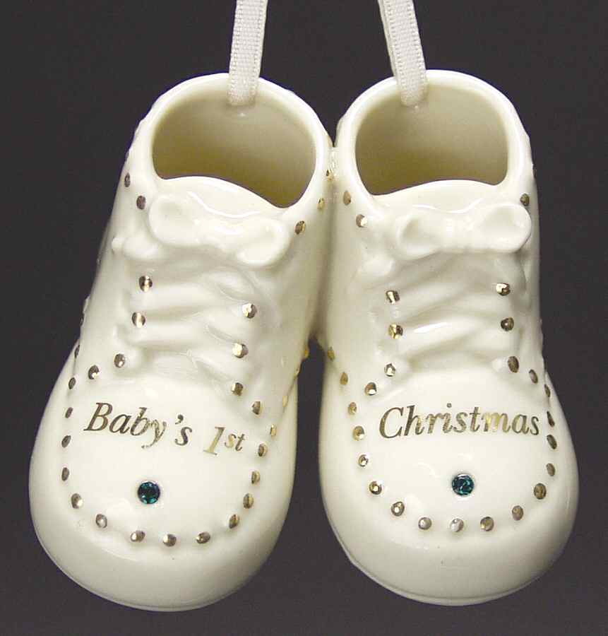 Baby's First Steps Ornaments May - Boxed by Lenox-1