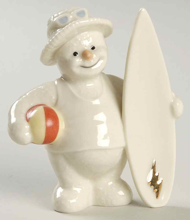 Twelve Months of Snowmen Snowman Holiday-August - No Box by Lenox-1
