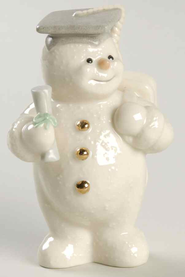 Twelve Months of Snowmen Graduation-June - Boxed by Lenox-1