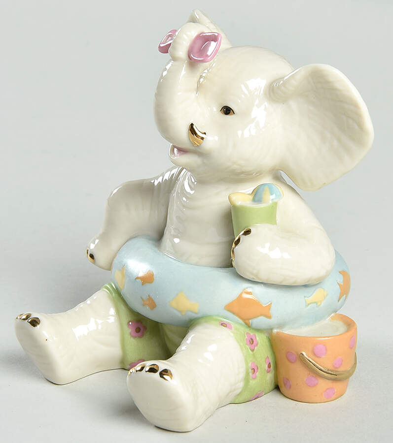 Mini Classic Elephants Summer Fun - Boxed by Lenox-1