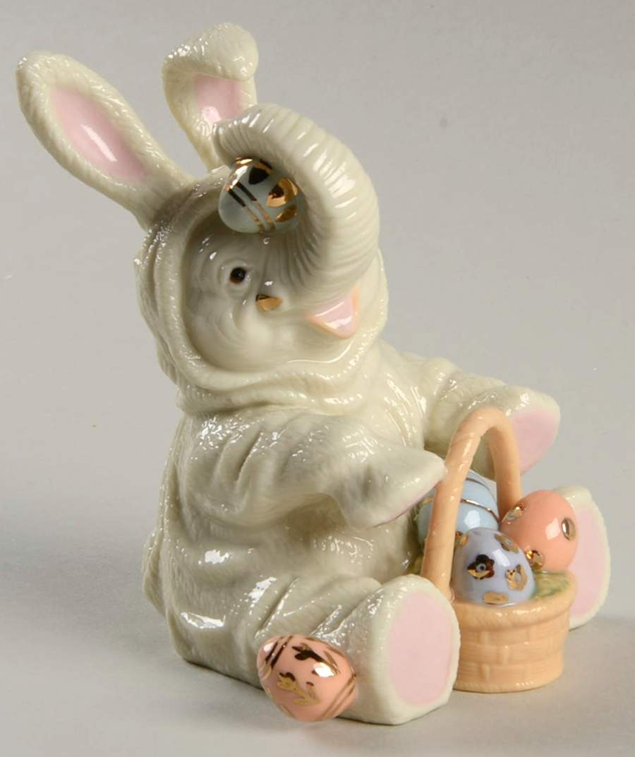 Mini Classic Elephants Bunny Bounce Elephant - Boxed by Lenox-1