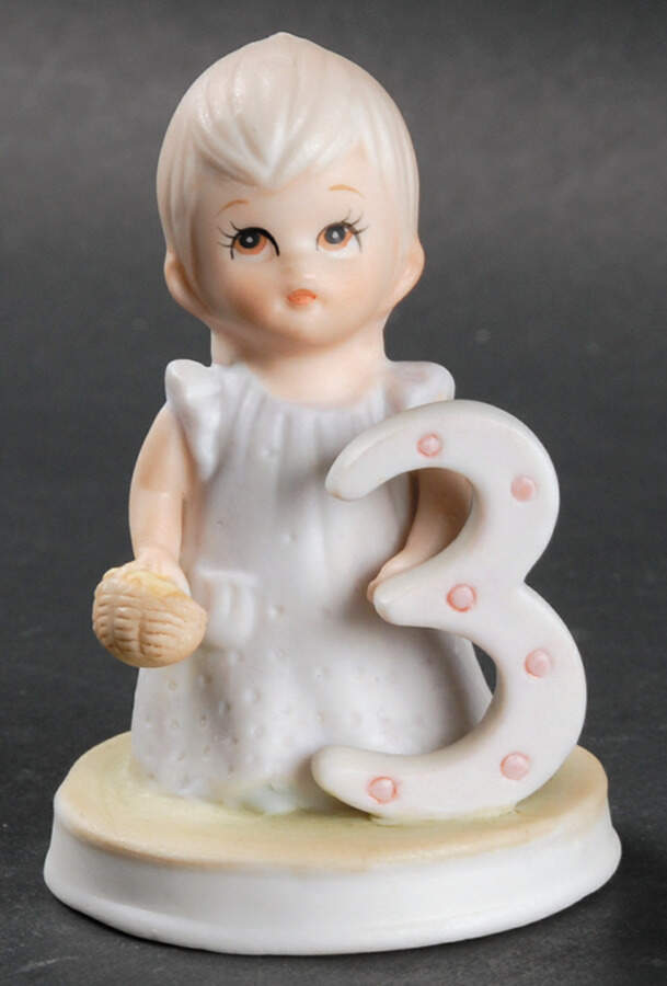 Birthday Girls-The Christopher Collection Three - No Box by Lefton-1