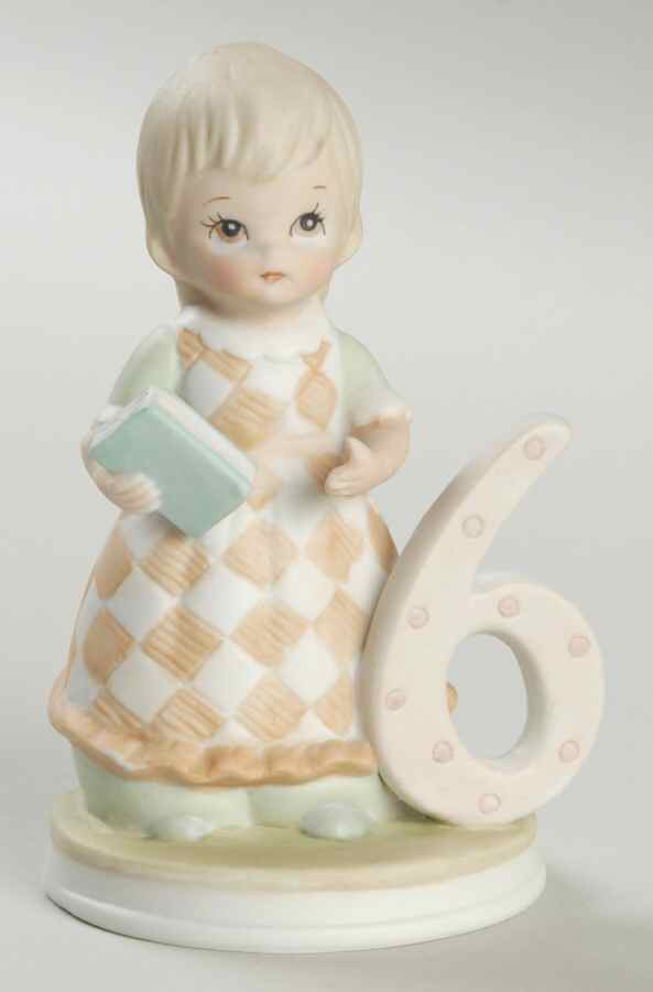 Birthday Girls-The Christopher Collection Six - No Box by Lefton-1