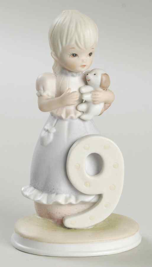 Birthday Girls-The Christopher Collection Nine - No Box by Lefton-1