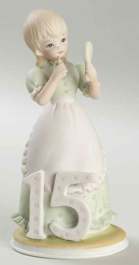 Birthday Girls-The Christopher Collection Fifteen - No Box by Lefton-1