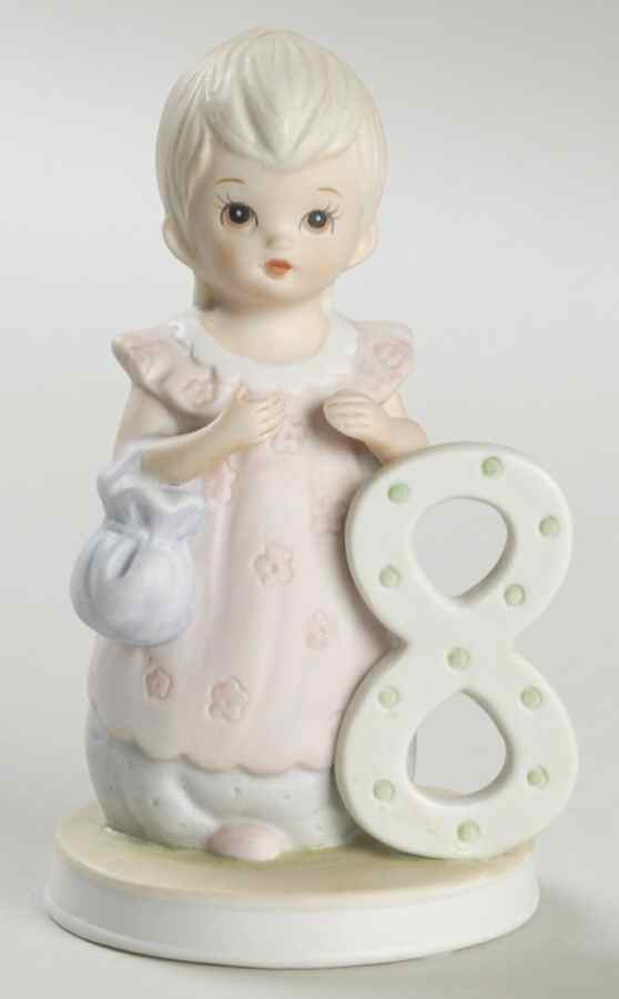 Birthday Girls-The Christopher Collection Eight - No Box by Lefton-1