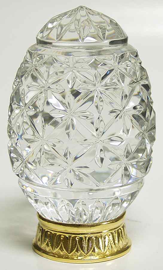 Treasured Crystal Egg Collection Starburst Egg - Boxed by Lenox-1