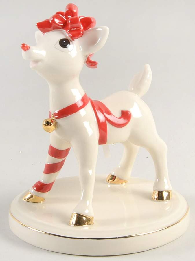 Rudolph the Red-Nosed Reindeer Rudolph-Lighted - Boxed by Lenox-1