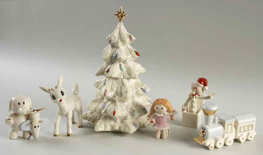 Rudolph the Red-Nosed Reindeer A Misfit Toys Christmas- 6 Pc Set - Boxed by Lenox-1