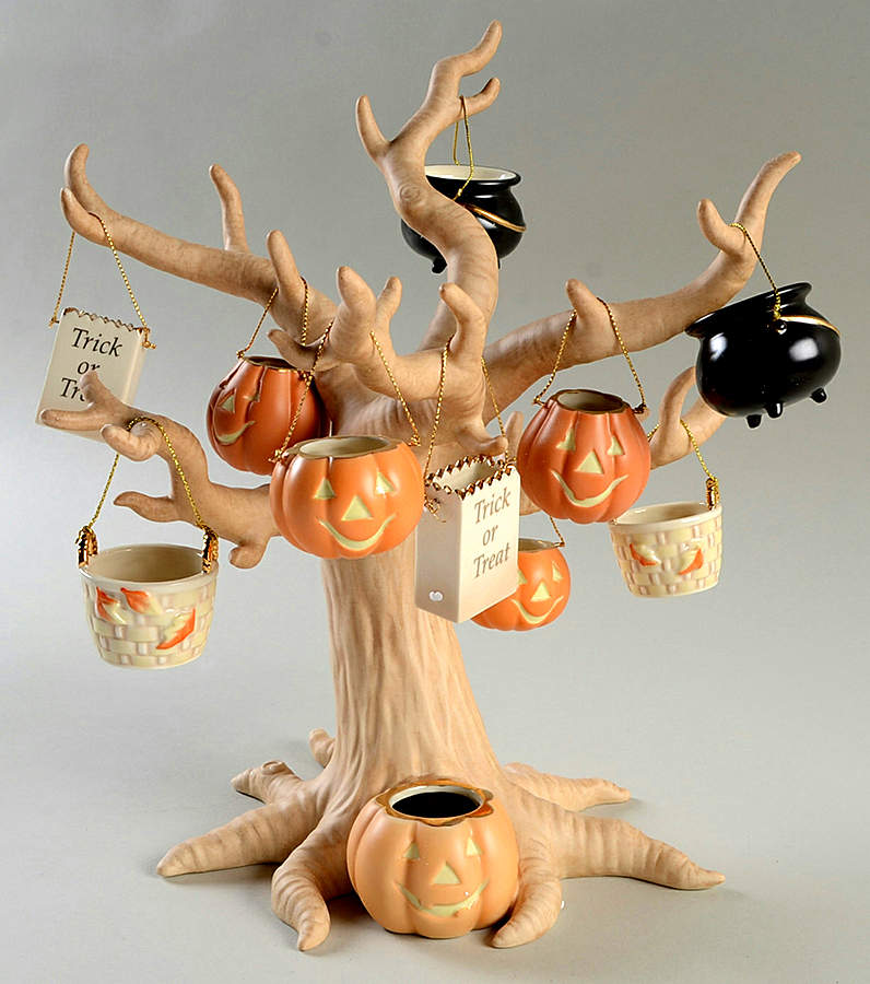 Halloween Treat Tree Halloween Treat Tree W/ Cups - With Box by Lenox-1