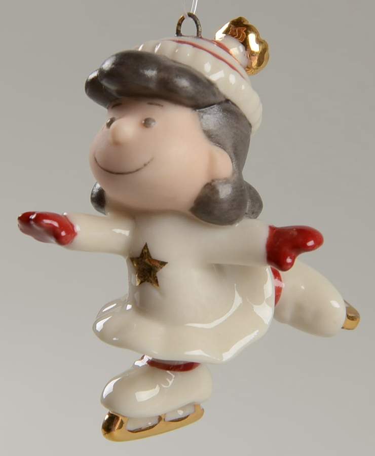 Snoopy and Friends Lucy Skating - No Box by Lenox-1