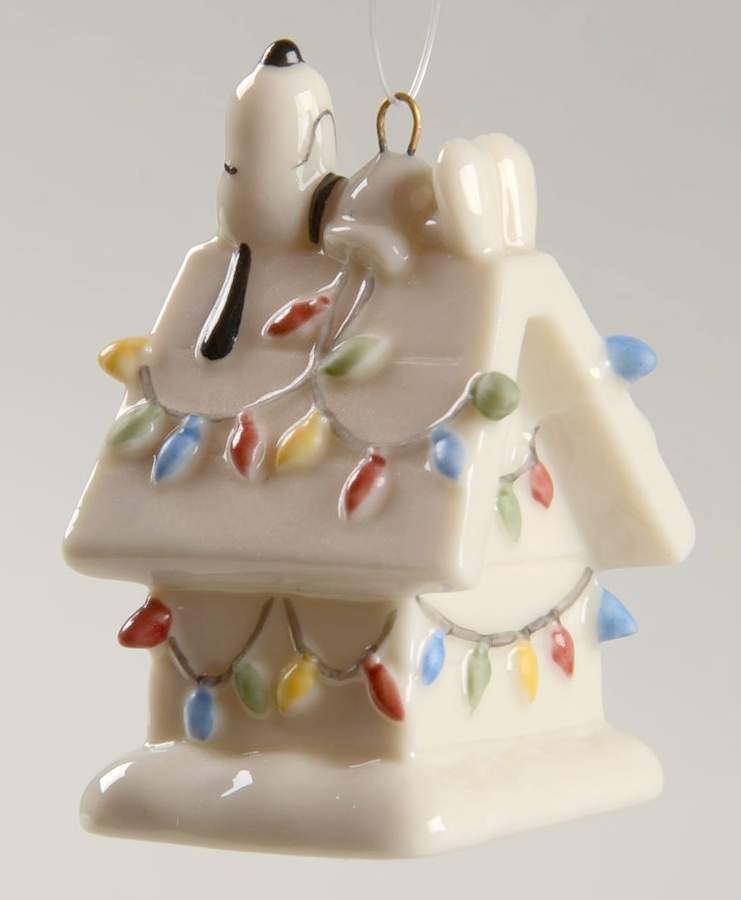 Snoopy and Friends Snoopy & Doghouse - No Box by Lenox-1