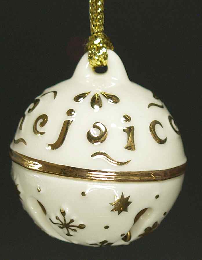 Jingle Bell Wishes Rejoice - No Box by Lenox-1