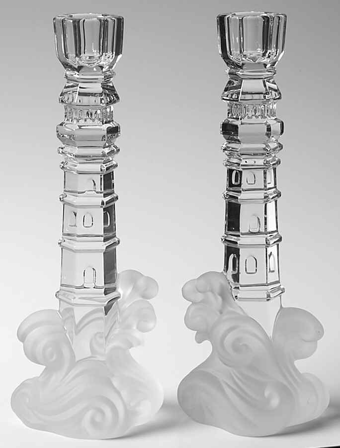Lighthouse Giftware Collection Lighthouse Candlestick Pair - No Box by Lenox-1
