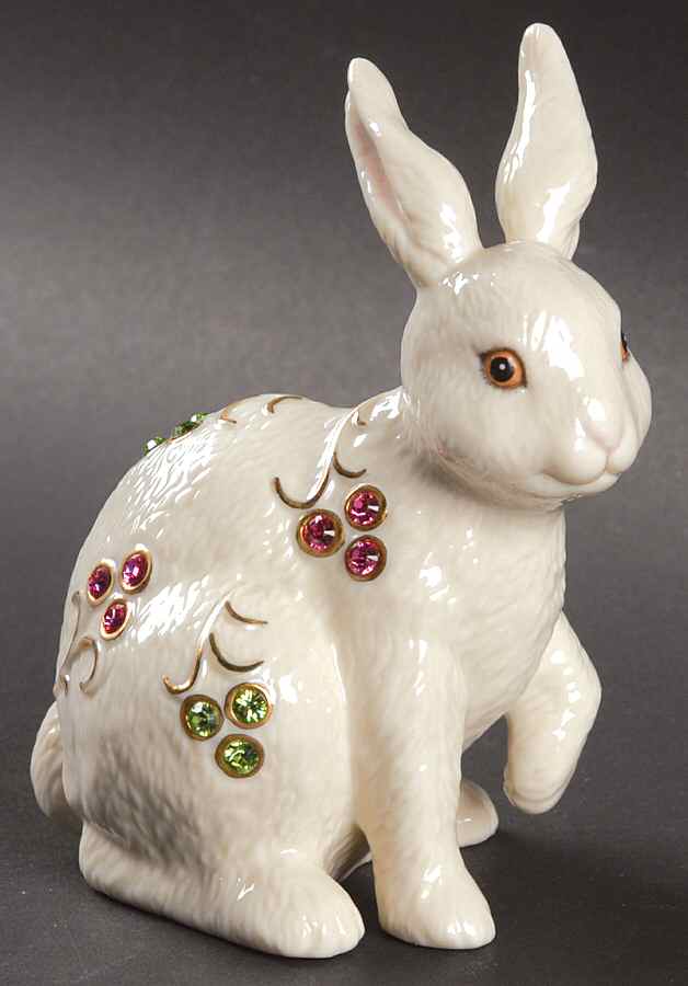 Woodland Jewels Meadow Sparkle Bunny - Boxed by Lenox-1