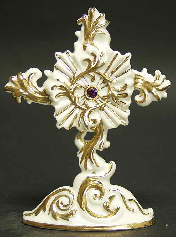 Elegant Cross Collection Rococo Cross - Boxed by Lenox-1