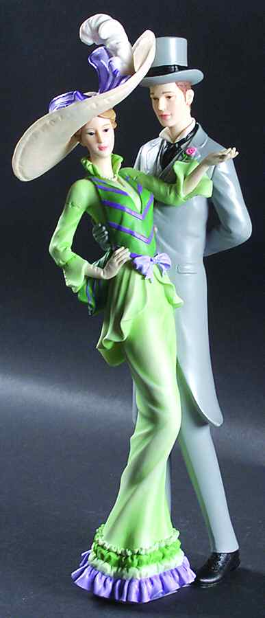 Pencil Fashion Figurines Worlds Fair Outing - No Box by Lenox-1