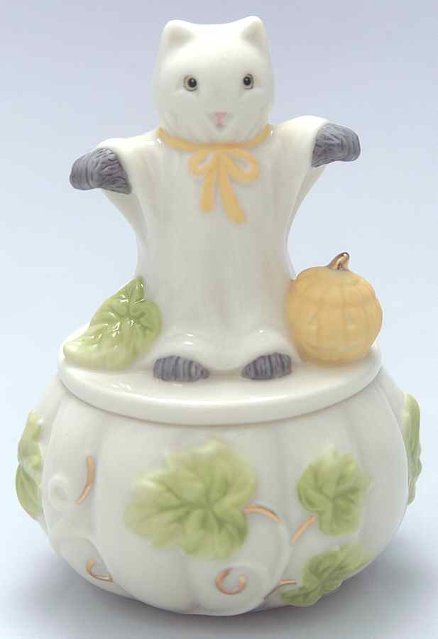 Halloween Figurines Scary Cat Box - No Box by Lenox-1