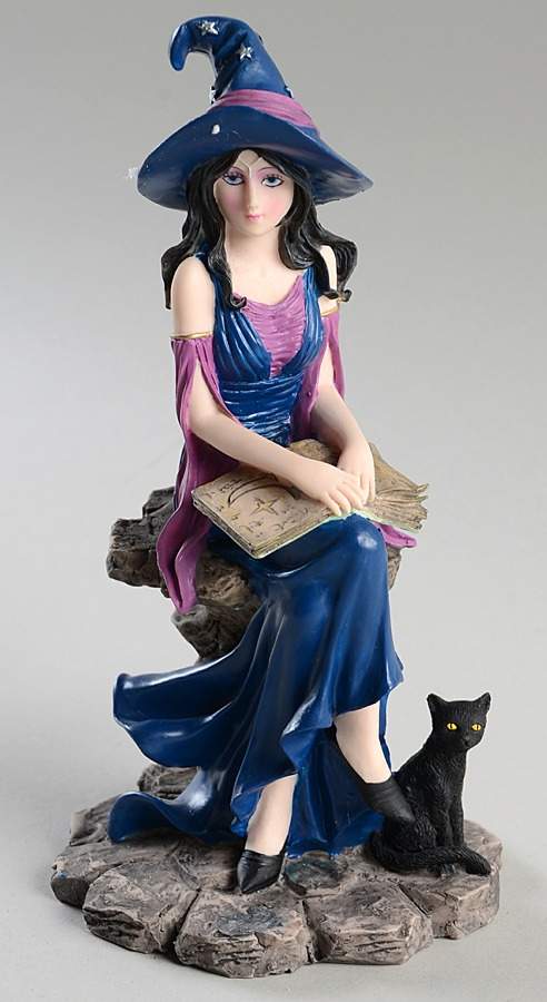 Halloween Figurines Book Of Witchcraft-Resin - No Box by Lenox-1