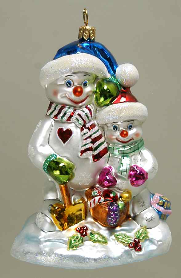 Larry Fraga Christmas Ornament Father & Son - Boxed by Larry Fraga Designs-1