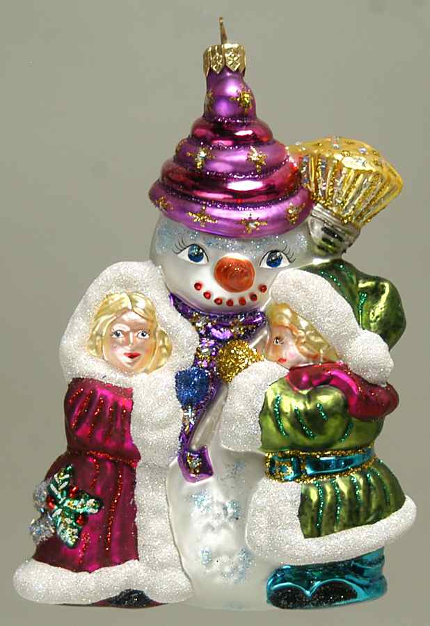 Larry Fraga Christmas Ornament Love That Snowman! - No Box by Larry Fraga Designs-1