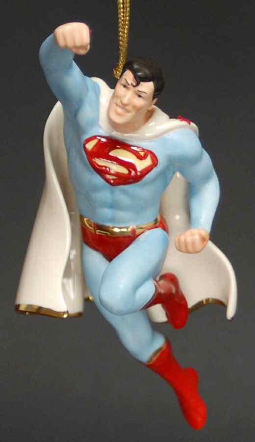 Superhero Ornaments Superman - No Box by Lenox-1