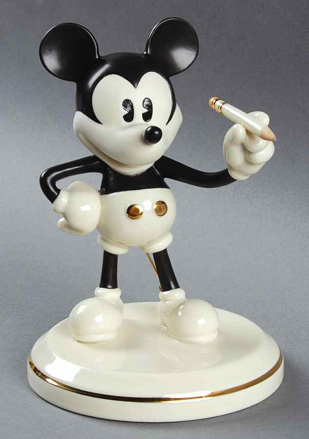Tribute To Mickey Pie Eyed Mickey - No Box by Lenox-1