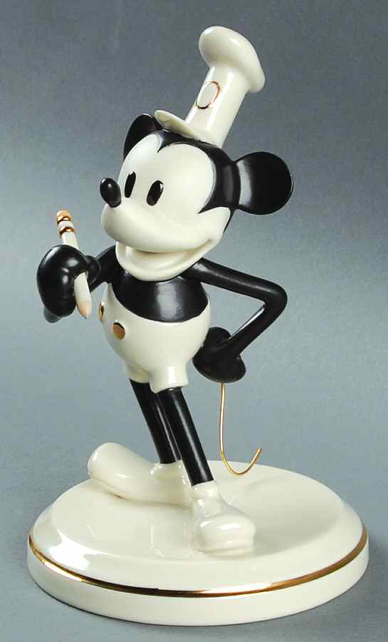 Tribute To Mickey Steam Boat Willie - No Box by Lenox-1