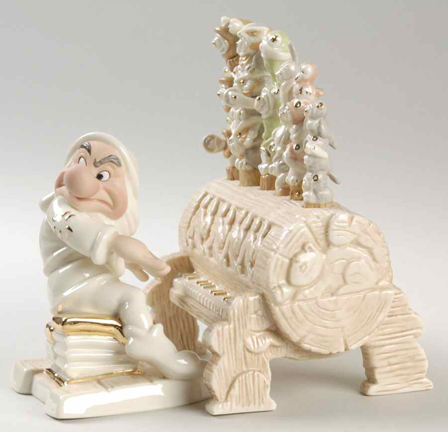 Serenade for Snow White Grumpy-2 Pc Set - Boxed by Lenox-1