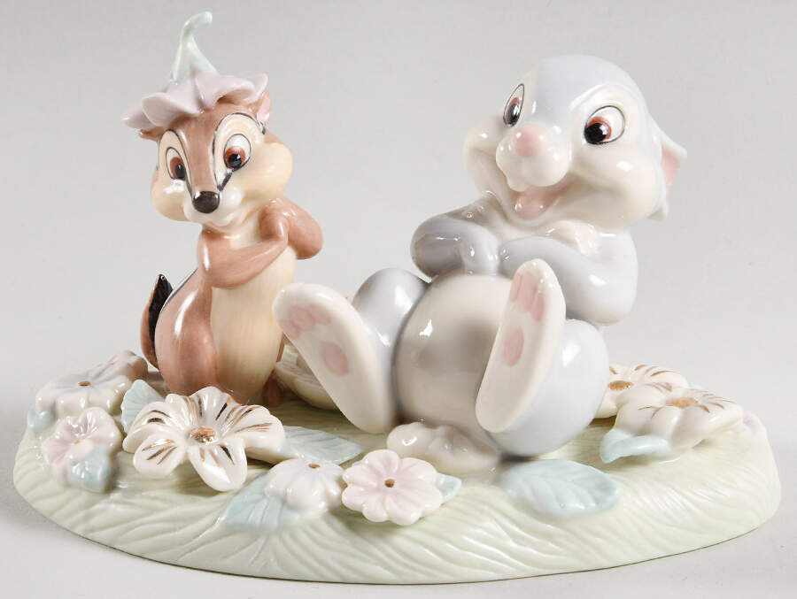 Bambi Collection Thumper's Flowery Friend - Boxed by Lenox-1