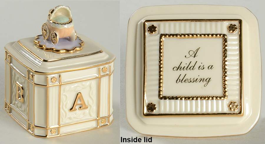 Sentiment Boxes Baby - With Box by Lenox-1