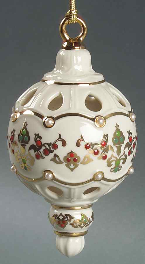 Jeweled Ornaments Inner Glow Globe - Boxed by Lenox-1