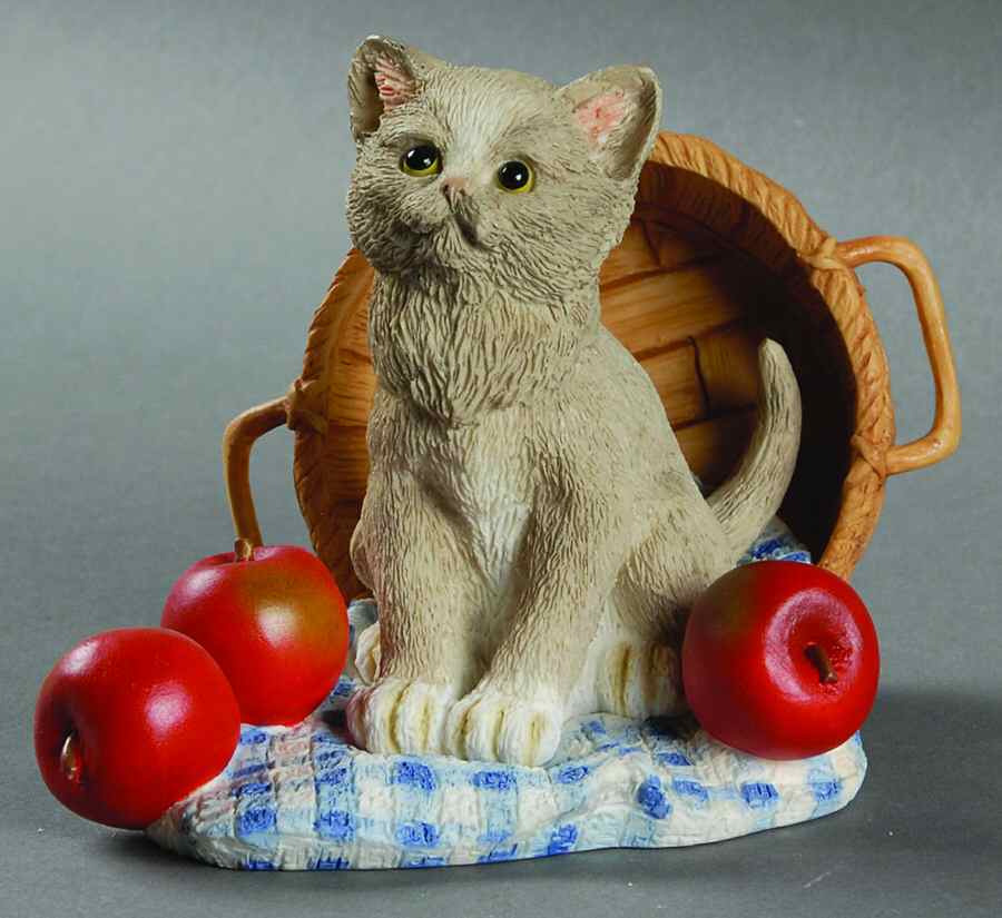 Sweet Kitties Sculpture Collection Bushels Of Fun - Boxed by Lenox-1